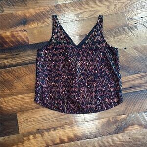 LOFT Sequin Tank